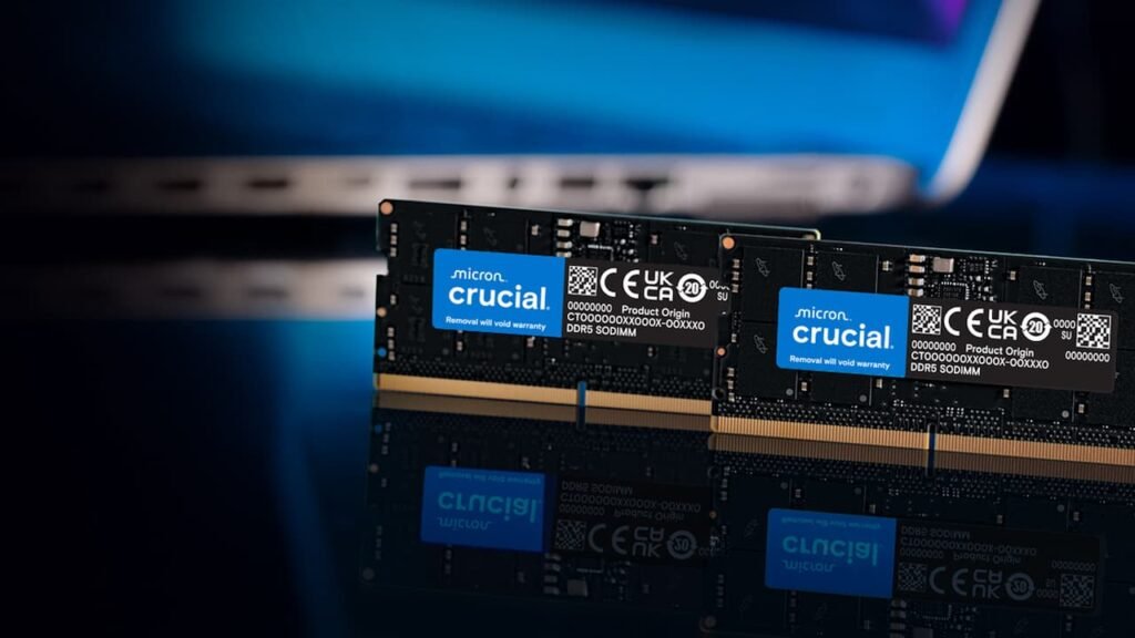 Crucial RAM sticks