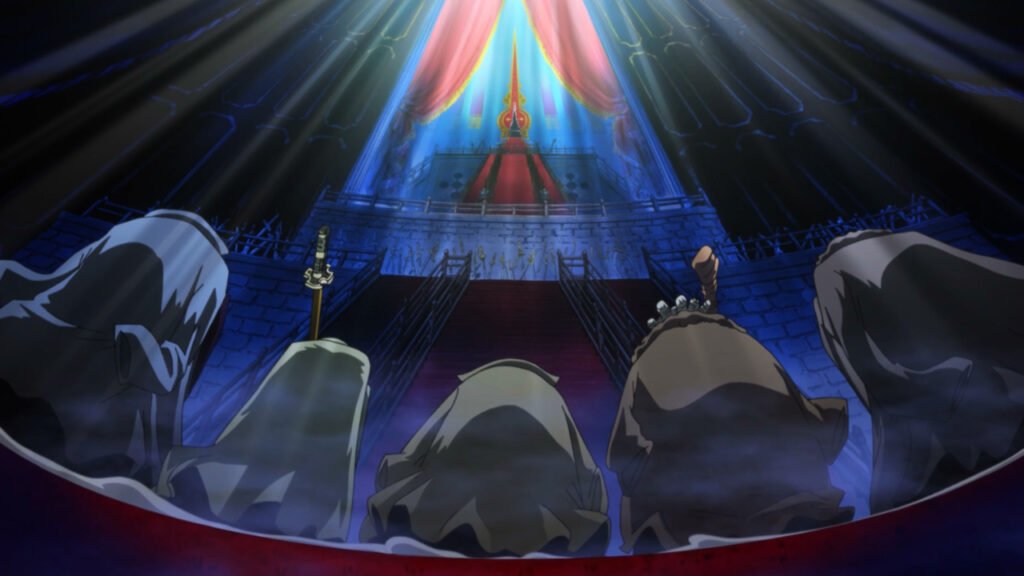 image from One Piece throne room
