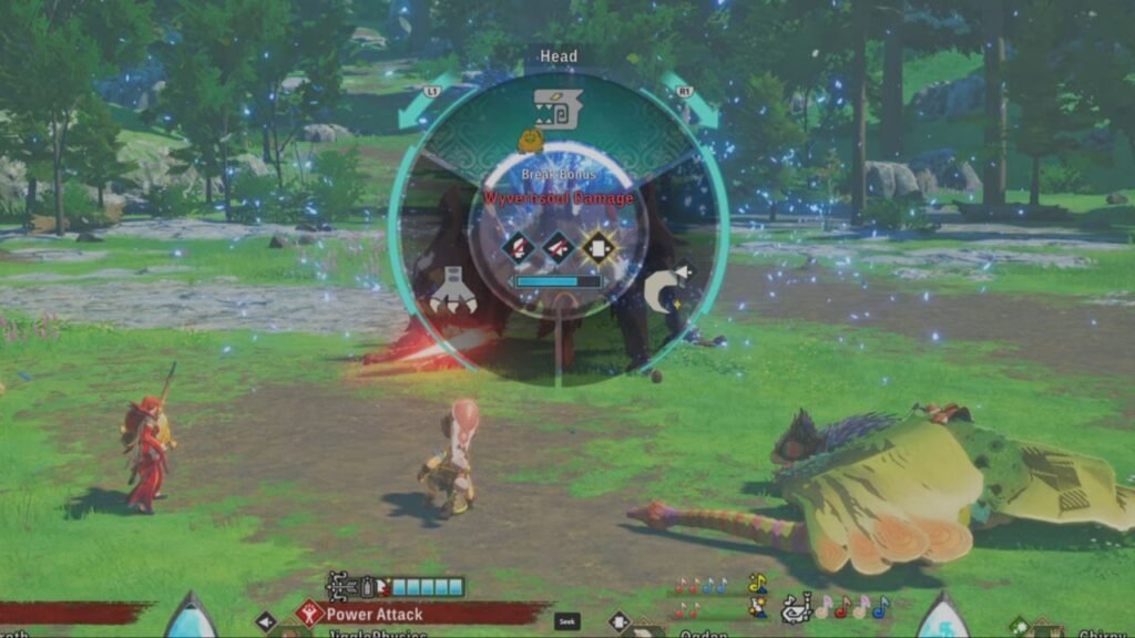 Monster Part weakness