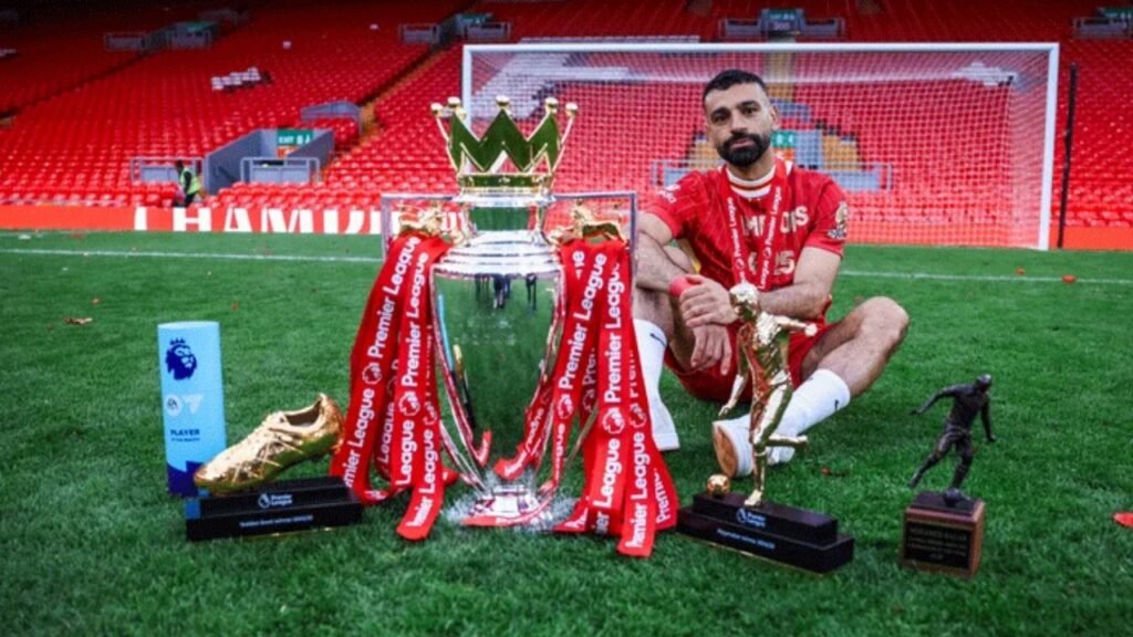Mohamed Salah became the first to win Premier League’s Golden Boot for highest goals, Playmaker for most assists and player of the season awards in a single season.