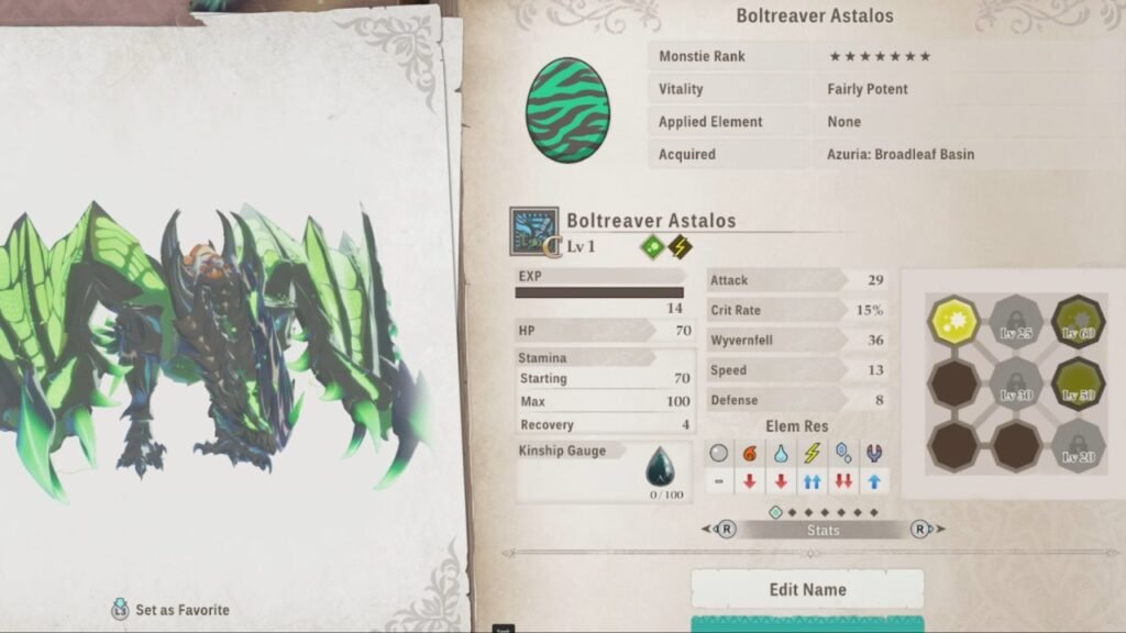 Boltreaver Seregios Monster HUnter Stories 3