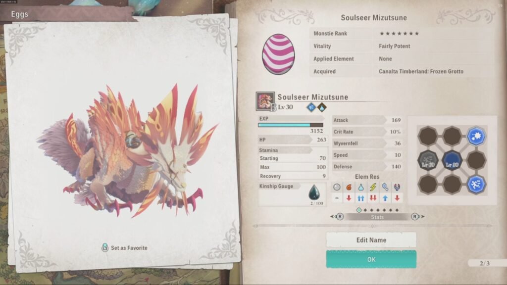 Soulseer Mizutsune Monster Hunter Stories 3