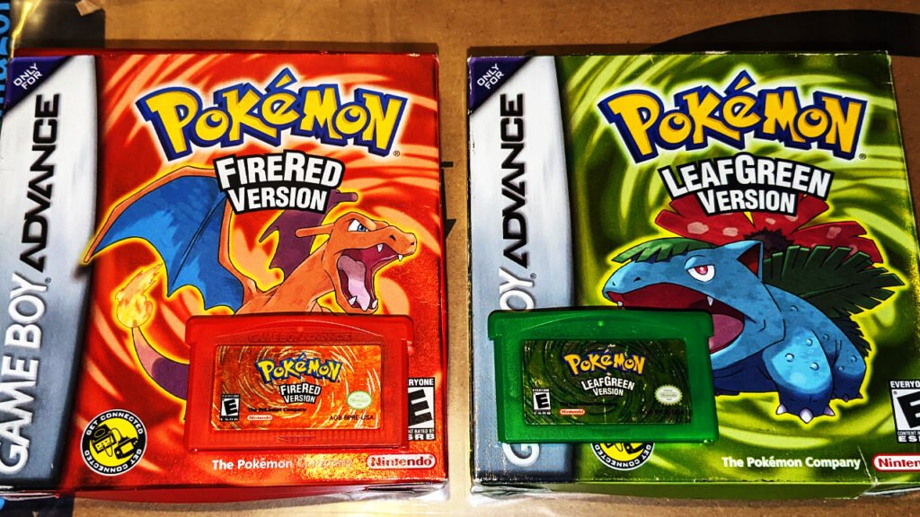 image of Pokemon physical copies