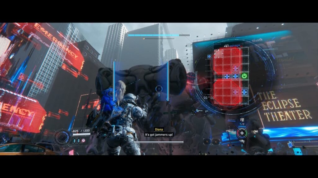 The second major boss in Pragmata