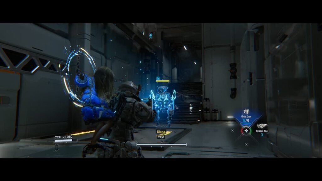 Hacking bots in Pragmata