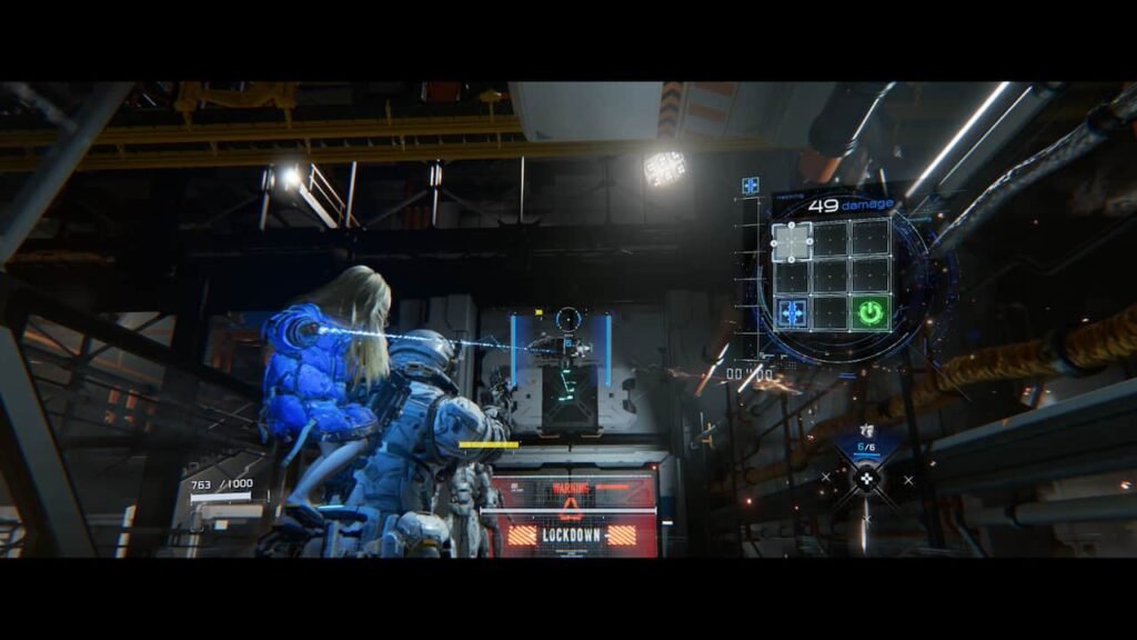 Hacking a drone in Pragmata