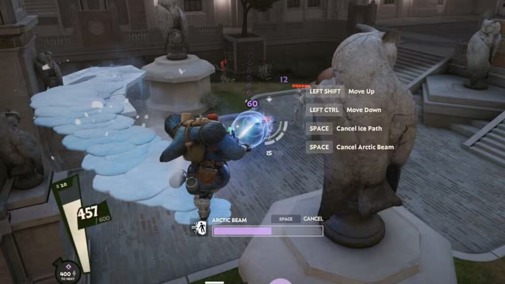 Kelvin using ice walk