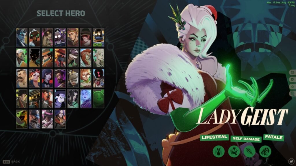 Lady Geist is amazing as an Anchor in Deadlock