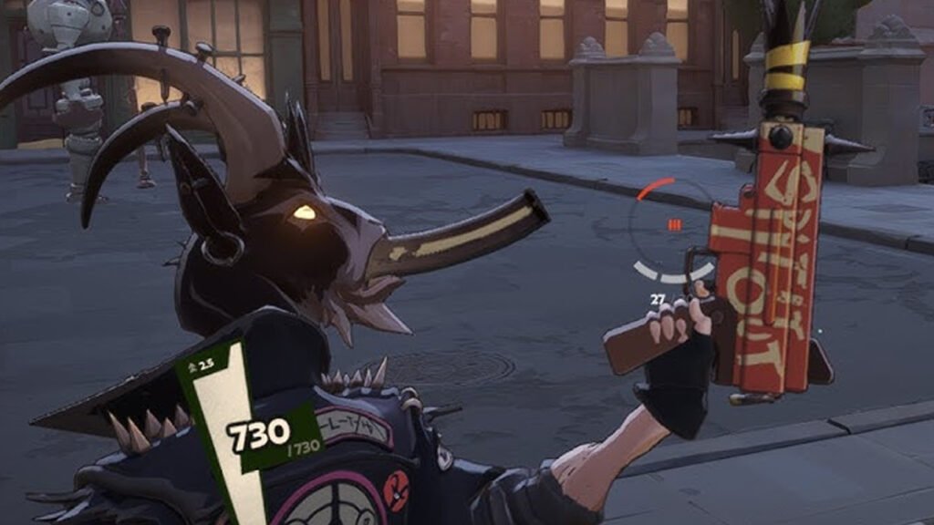 image of Billy reloading