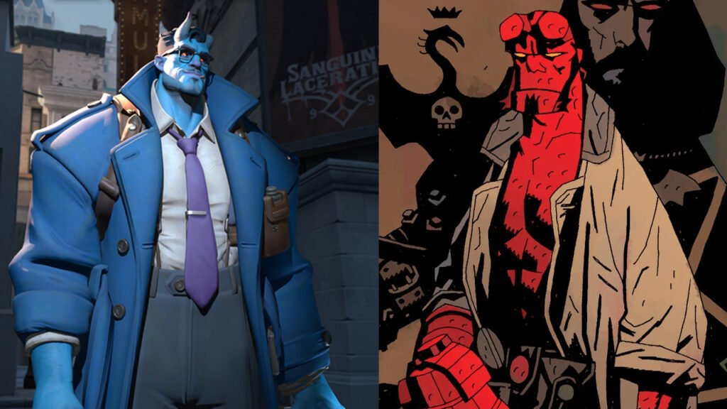 image of hellboy and abrams