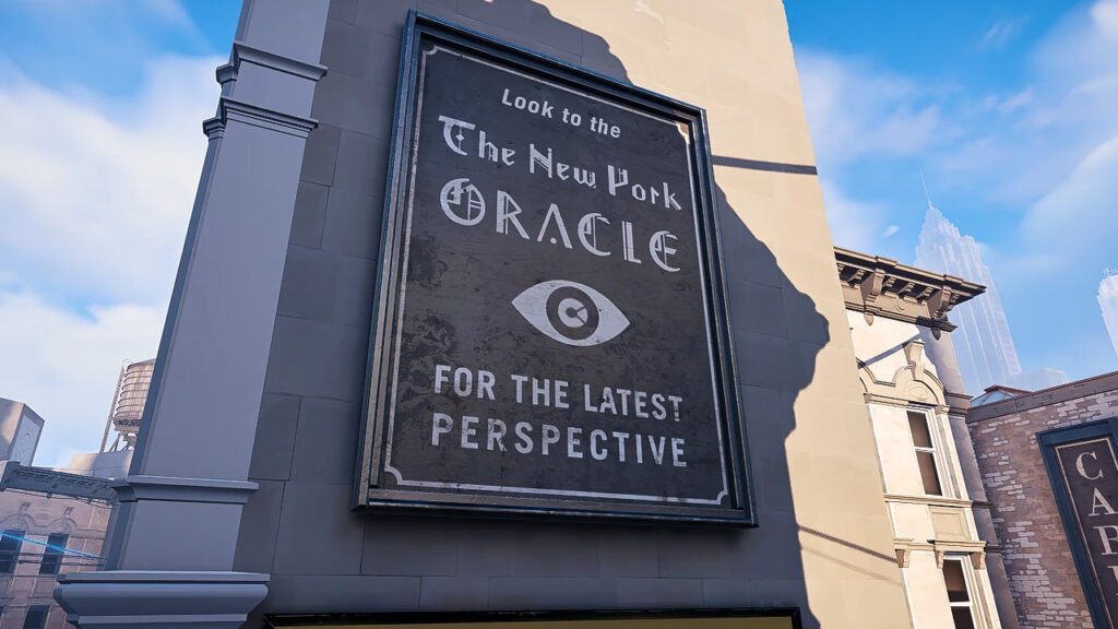 image of the New York Oracle billboard