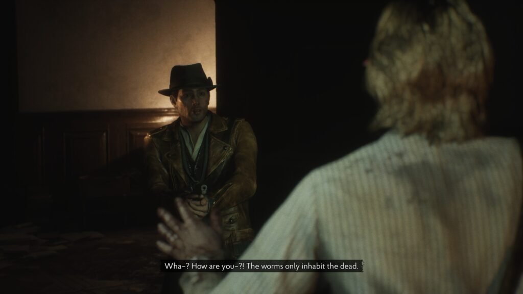 encounter with an npc in sinking city 2