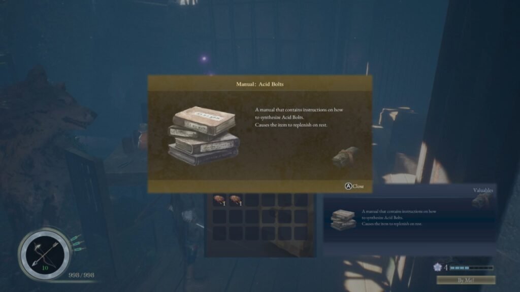 Acid Bolts Manual Beast of Reincarnation