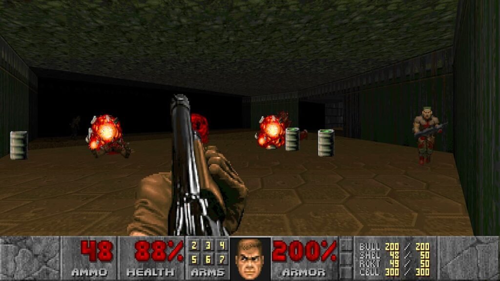DOOM (1993) gameplay