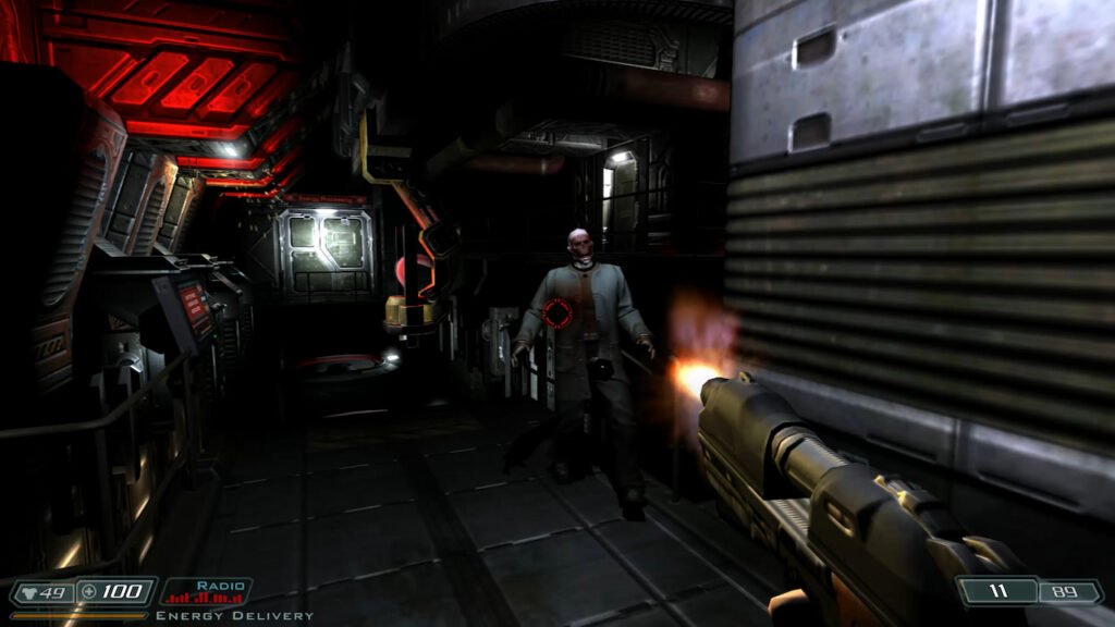 Gameplay from DOOM 3